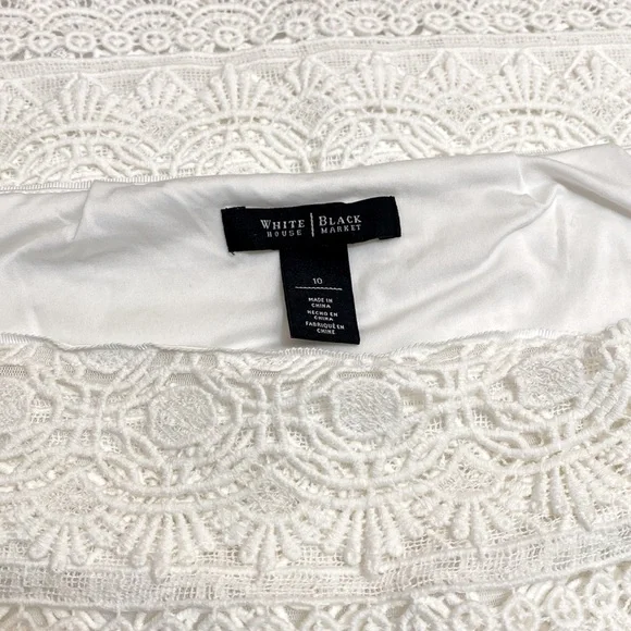 WHITE | BLACK   House | Market Black Level/ white Skirt! - Picture 5 of 7